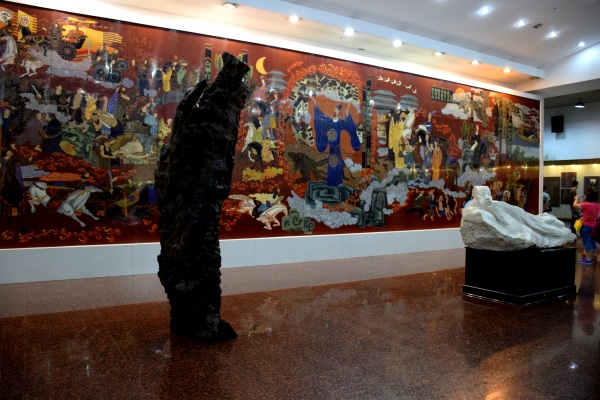 Halle Dayatang im Park der Strohh�tte von Du Fu