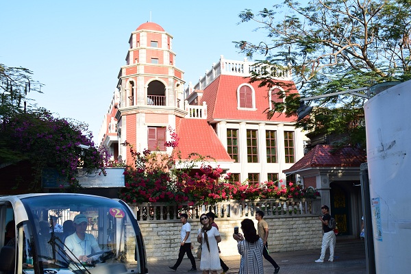 Kolonialbauten auf der Insel Gulangyu