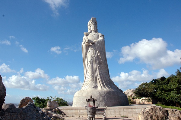 Mazu-Tempel auf der Insel Meizhou in Fujian