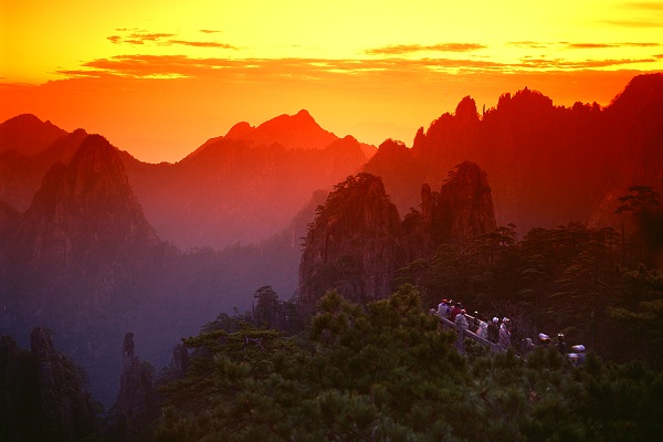 Huangshan-Gebirge