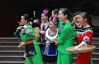 Minderheiten-Frauen in den unentdeckten Regionen