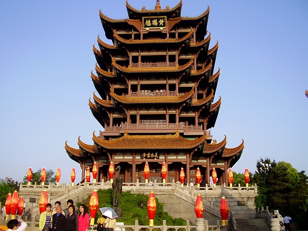 Gelbe Kranichpagode in Wuhan