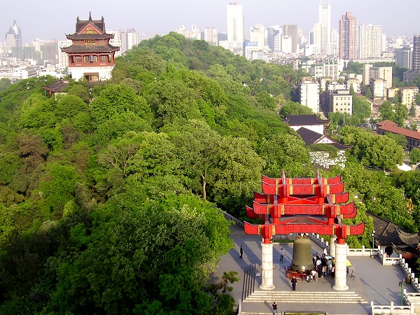 Sehensw�rdigkeiten in Wuhan: Der Sheshan-Berg