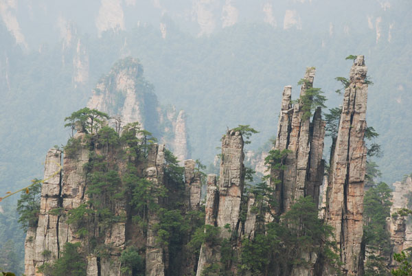 Tianzishan in Zhangjiajie Tianzishan in Zhangjiajie