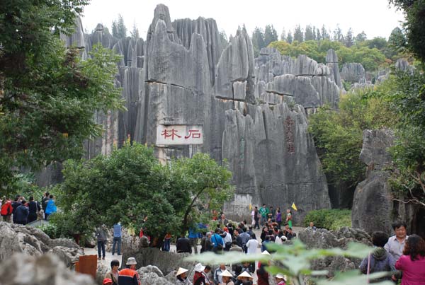 Steinwald Shilin bei Kunming