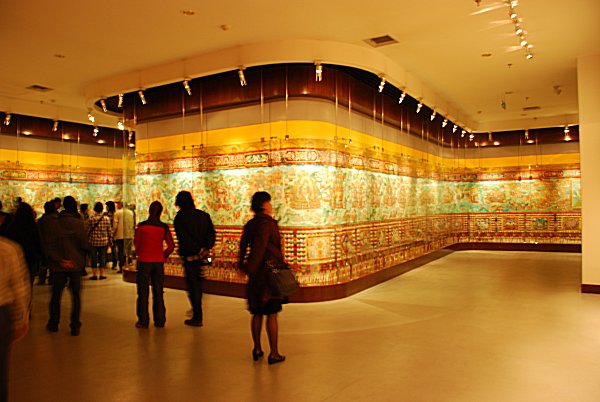 Thangka Rollbild in Xining