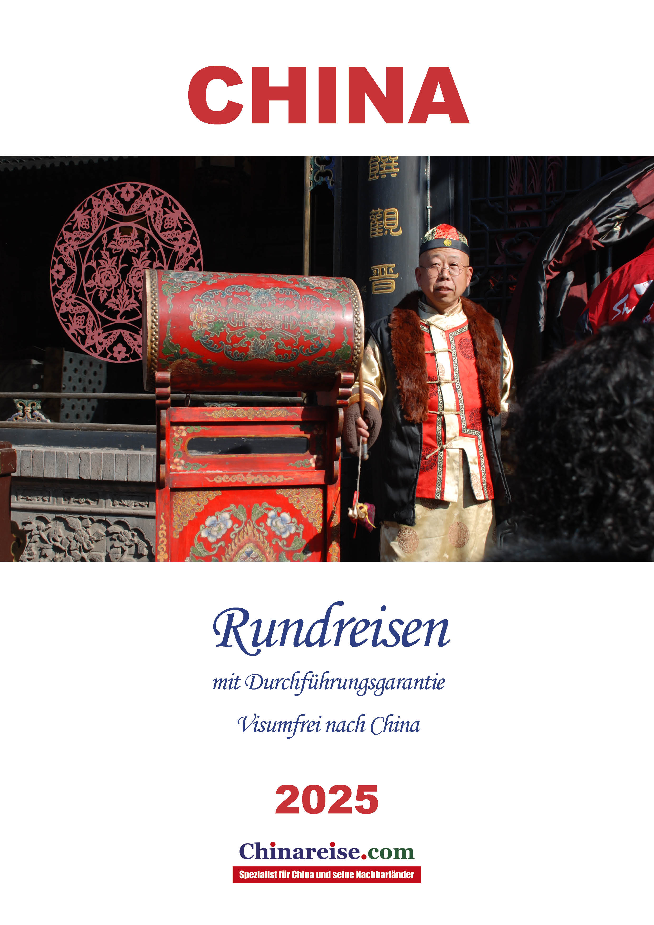 Reisekatalog China Rundreisen Visumfrei 2025 Chinareise.com