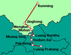 Von S�dchina nach Laos